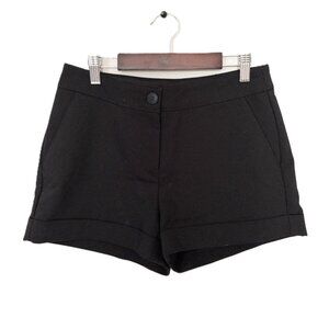 Black Express Shorts Shortie Mid Rise SZ 4